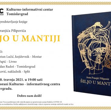 NAJAVA:  Predstavljanje knjige fra Ante Pranjića Pilipovića „Šiljo u mantiji“