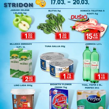 VIKEND AKCIJA U STRIDONU