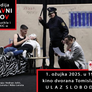 NAJAVA: “Državni lopov” u KIC-u 1. ožujka