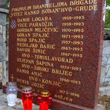 NAJAVA: 32. obljetnica stradanja hrvatskih branitelja na Vrdima