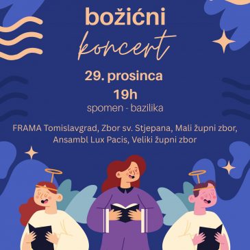 NAJAVA: Tradicionalni božićni koncert župnih zborova 