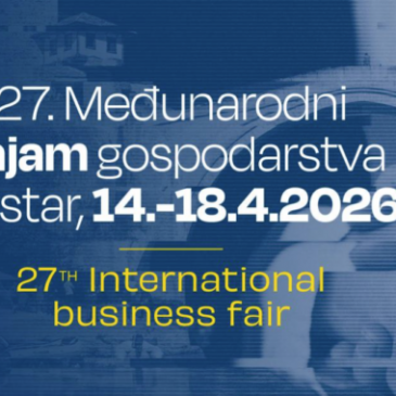 NAJAVA: Općina Tomislavgrad na 27. Međunarodnom sajmu gospodarstva u Mostaru