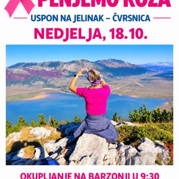 PD Orlova stina: U listopadu nosimo roza