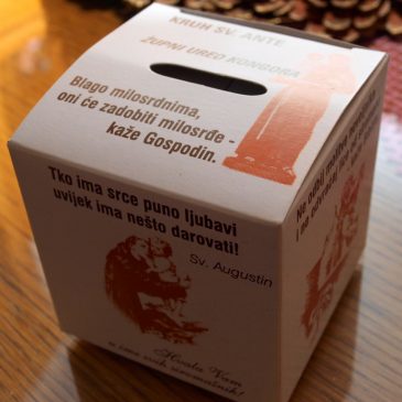 NAJAVA: Župna karitativna akcija “Moj dar za siromašnog Isusa”