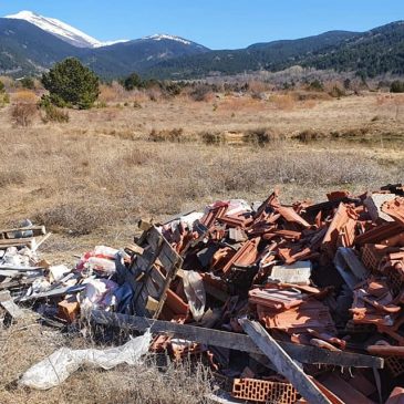 KONGORA: Na Rivinama odložena veća količina otpada