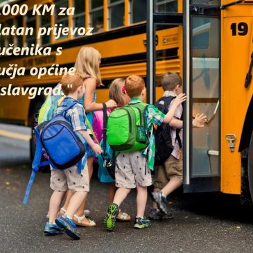ZA PRIJEVOZ UČENIKA OPĆINA TOMISLAVGRAD OSIGURALA 750 000 KM