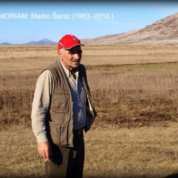 IN MEMORIAM: Marko Šarac (1953.-2016.)