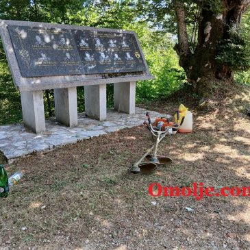 SVE SPREMNO ZA OBILJEŽVANJE OBLJETNICE NA POMENU