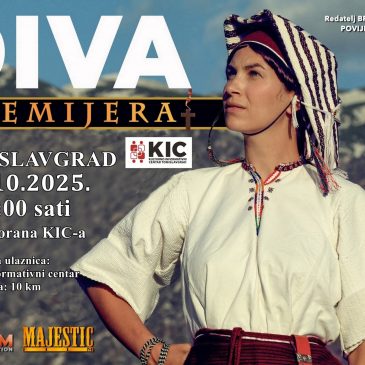 FILM “DIVA” PONOVNO U TOMISLAVGRADU 30. LISTOPADA