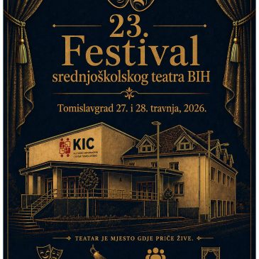 NAJAVA: 23. Festival srednjoškolskog teatra BiH