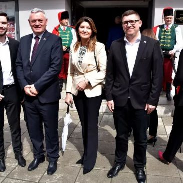 Predsjednik Vlade Hercegbosanske županije dr.sc. Ivan Vukadin na obilježavanju Dana Požeško-slavonske županije