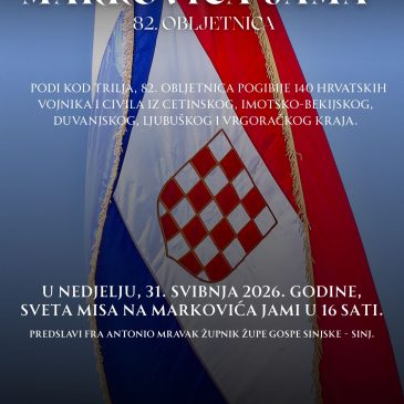 Grab – Trilj: Markovića jama 82. obljetnica