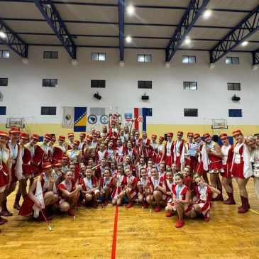 Tomislavgradske mažoretkinje: šest titula državnih prvakinja, četiri titule viceprvakinja i plasman na Europsko prvenstvo u Veneciji