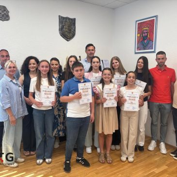 Načelnik primio učenike i mentore Srednje glazbene škole Tomislavgrad