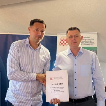 650.000 KM za vodoprivredne projekte u Hercegbosanskoj županiji