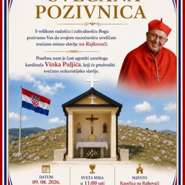 Rajkovača ponovno okuplja vjernike u molitvi i zajedništvu