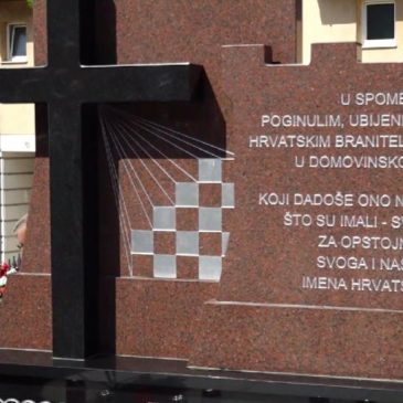 Otkriven spomenik poginulim i nestalim pripadnicima HVO-a i HV-a s područja Konjica