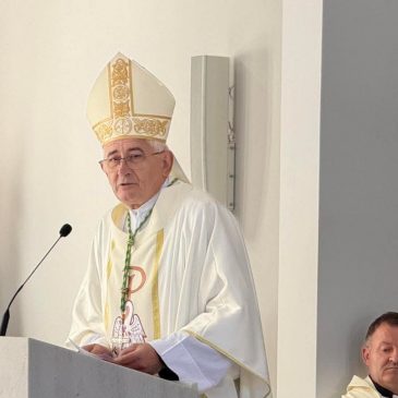 Blagoslov nove crkve i pastoralnog centra sv. Josipa u Drvaru