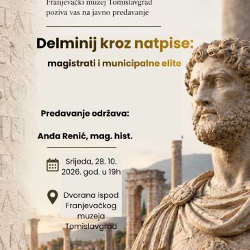 NAJAVA: Predavanje o rimskom Delminiju