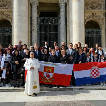 Predsjednik Vlade Hercegbosanske županije dr. sc. Ivan Vukadin susreo se s papom Lavom XIV. u Vatikanu